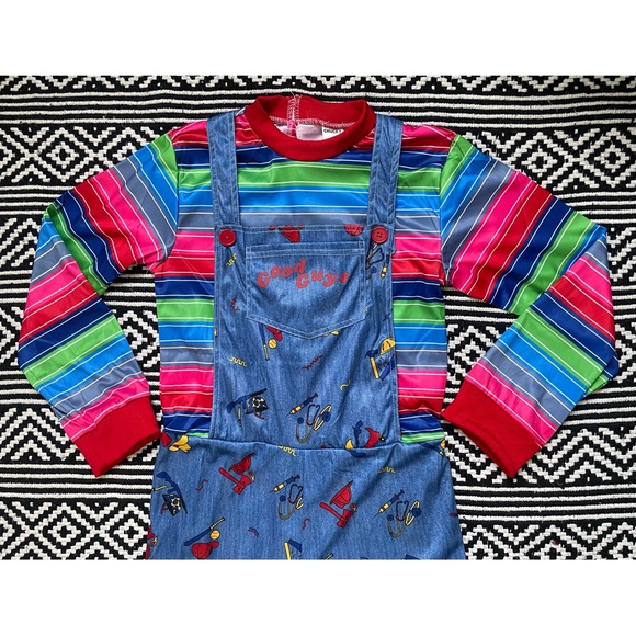 Spirit Halloween Chucky 2 in 1 Overalls Costume - Picture 6 of 16